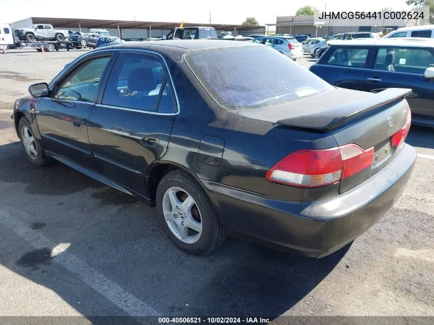 JHMCG56441C002624 2001 Honda Accord 2.3 Lx