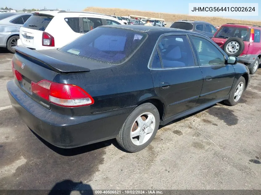 JHMCG56441C002624 2001 Honda Accord 2.3 Lx