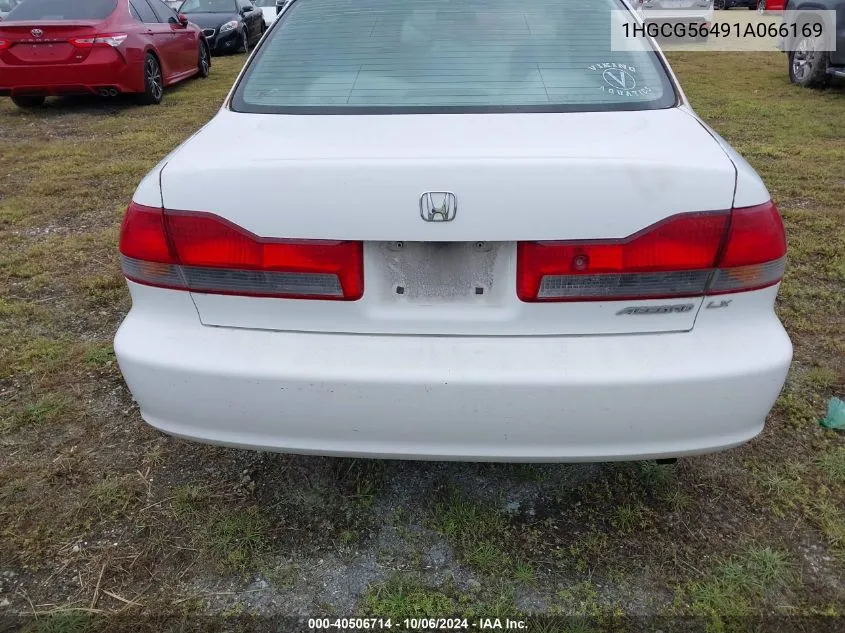 1HGCG56491A066169 2001 Honda Accord Lx