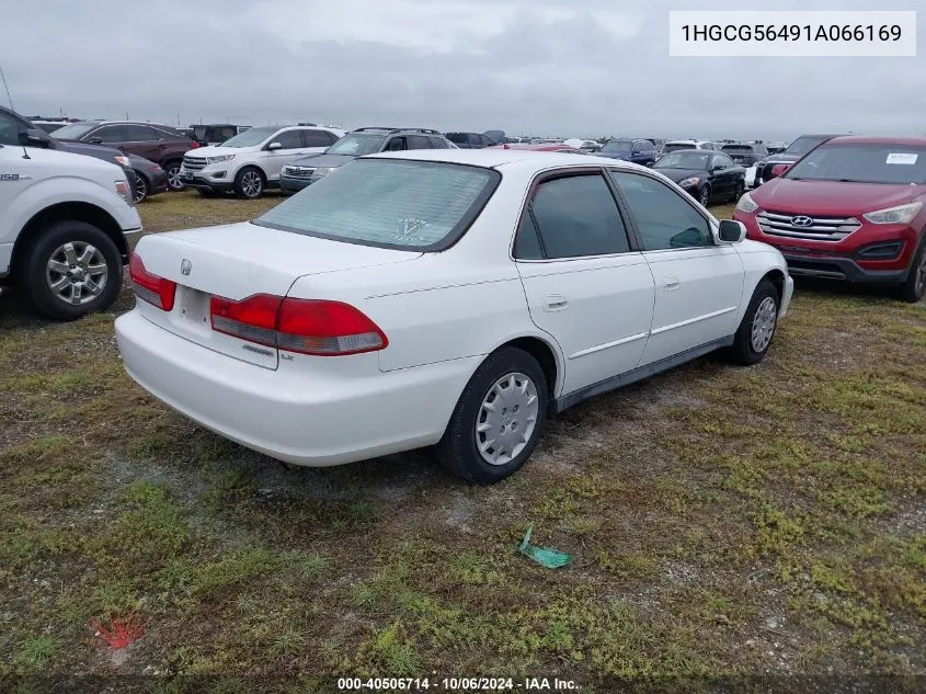 1HGCG56491A066169 2001 Honda Accord Lx