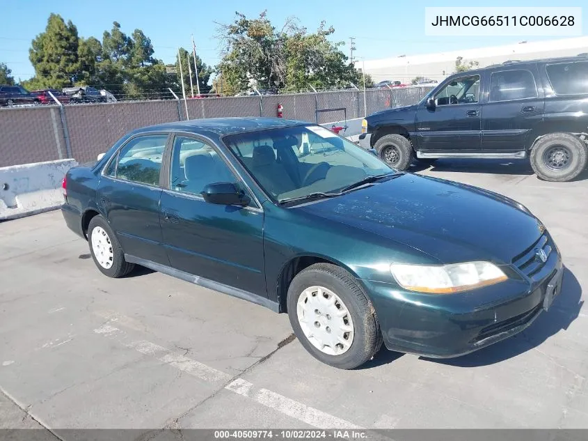 JHMCG66511C006628 2001 Honda Accord 2.3 Lx