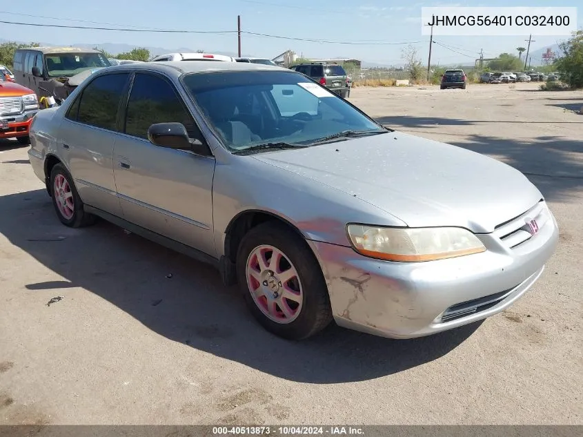 JHMCG56401C032400 2001 Honda Accord 2.3 Lx