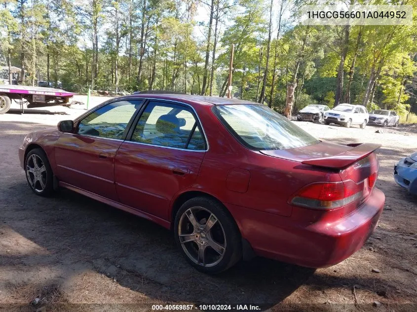 2001 Honda Accord 2.3 Ex VIN: 1HGCG56601A044952 Lot: 40569857