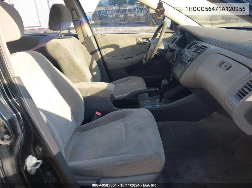 1HGCG56471A120956 2001 Honda Accord Lx