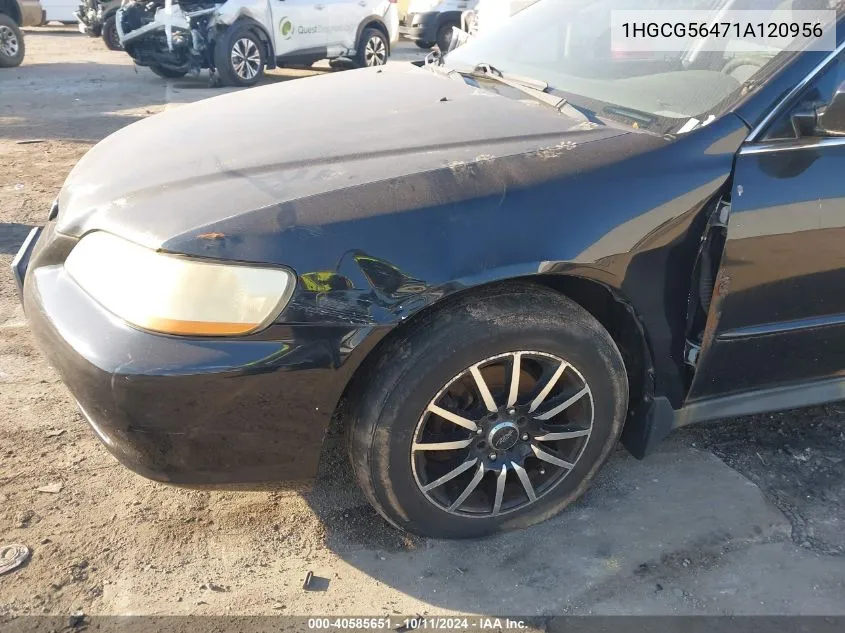 1HGCG56471A120956 2001 Honda Accord Lx