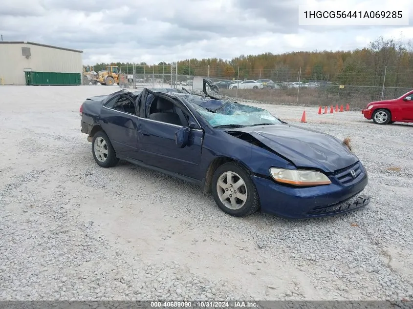 2001 Honda Accord 2.3 Lx VIN: 1HGCG56441A069285 Lot: 40689090