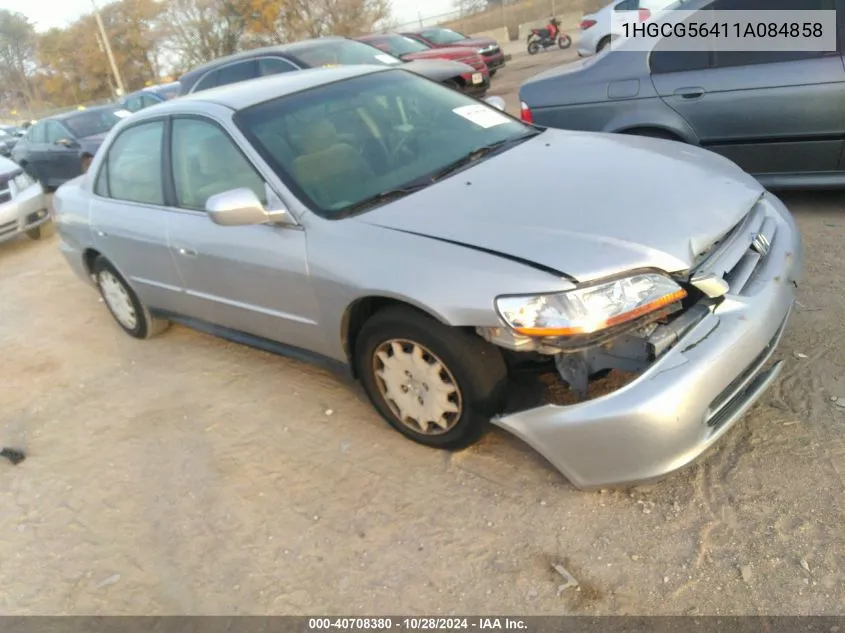 1HGCG56411A084858 2001 Honda Accord 2.3 Lx