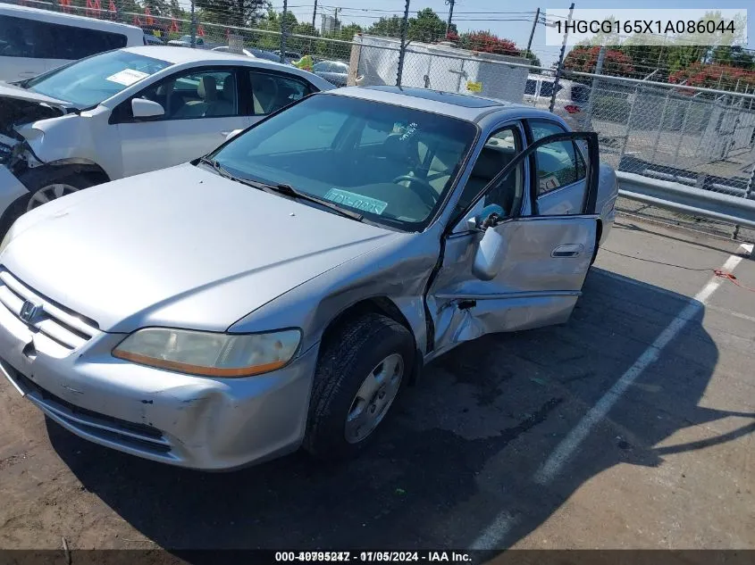 2001 Honda Accord 3.0 Ex VIN: 1HGCG165X1A086044 Lot: 40795247