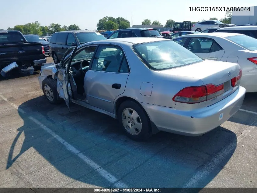 2001 Honda Accord 3.0 Ex VIN: 1HGCG165X1A086044 Lot: 40795247