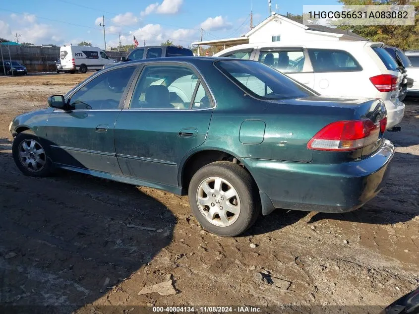 2001 Honda Accord 2.3 Ex VIN: 1HGCG56631A083082 Lot: 40804134