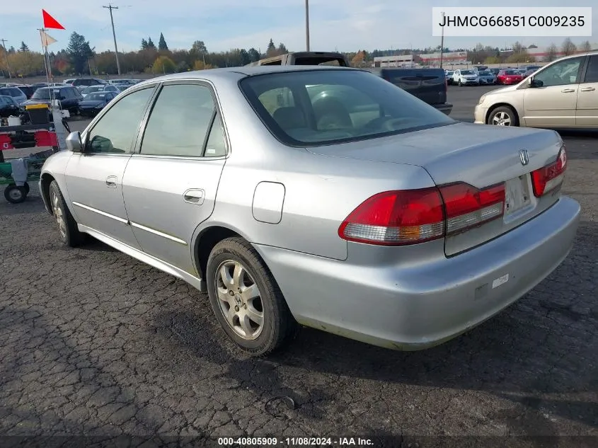 2001 Honda Accord 2.3 Ex VIN: JHMCG66851C009235 Lot: 40805909