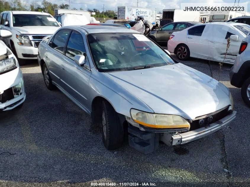 2001 Honda Accord 2.3 Ex VIN: JHMCG56661C002223 Lot: 40815460