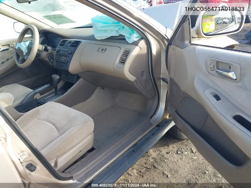 1HGCG56471A018833 2001 Honda Accord 2.3 Lx