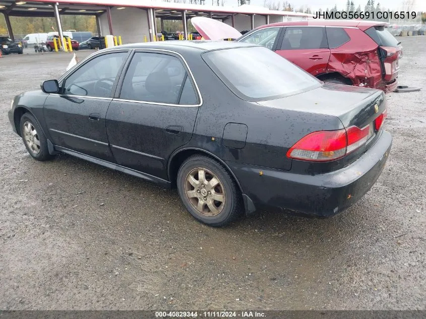 2001 Honda Accord 2.3 Ex VIN: JHMCG56691C016519 Lot: 40829344