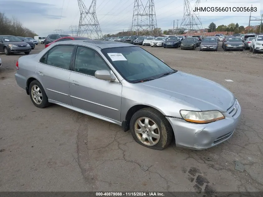 2001 Honda Accord 2.3 Ex VIN: JHMCG56601C005683 Lot: 40879088