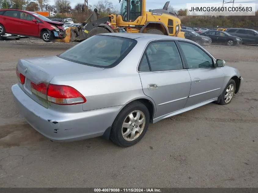 2001 Honda Accord 2.3 Ex VIN: JHMCG56601C005683 Lot: 40879088