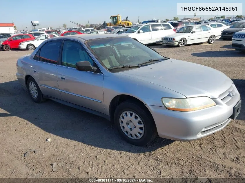 1HGCF86652A145961 2002 Honda Accord 2.3 Vp