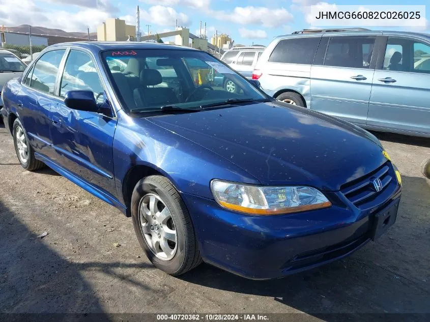 JHMCG66082C026025 2002 Honda Accord 2.3 Ex