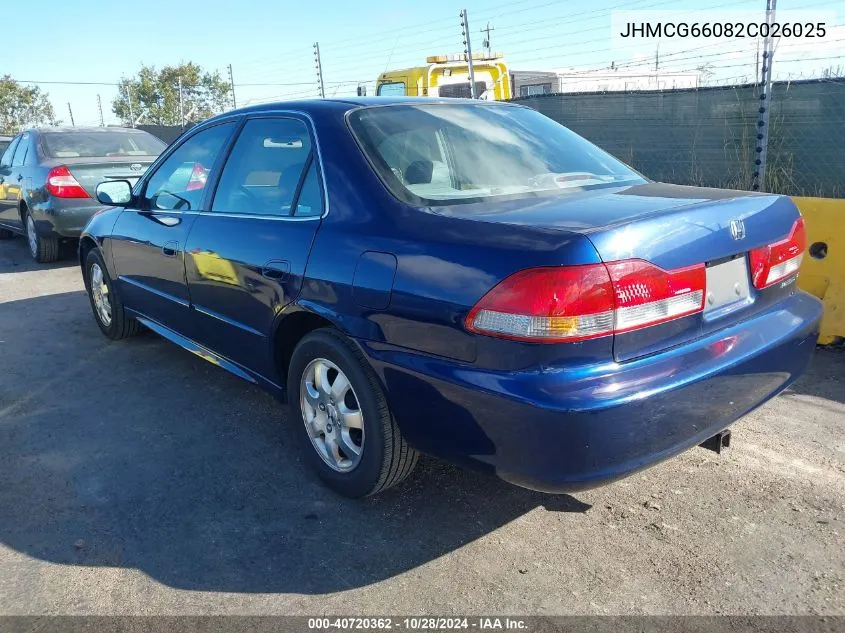 JHMCG66082C026025 2002 Honda Accord 2.3 Ex