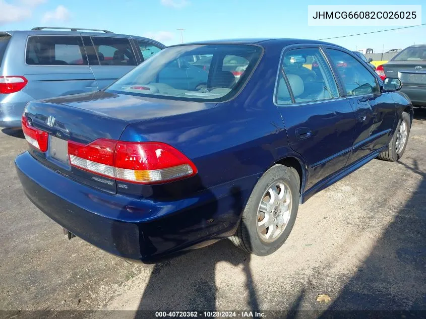 JHMCG66082C026025 2002 Honda Accord 2.3 Ex