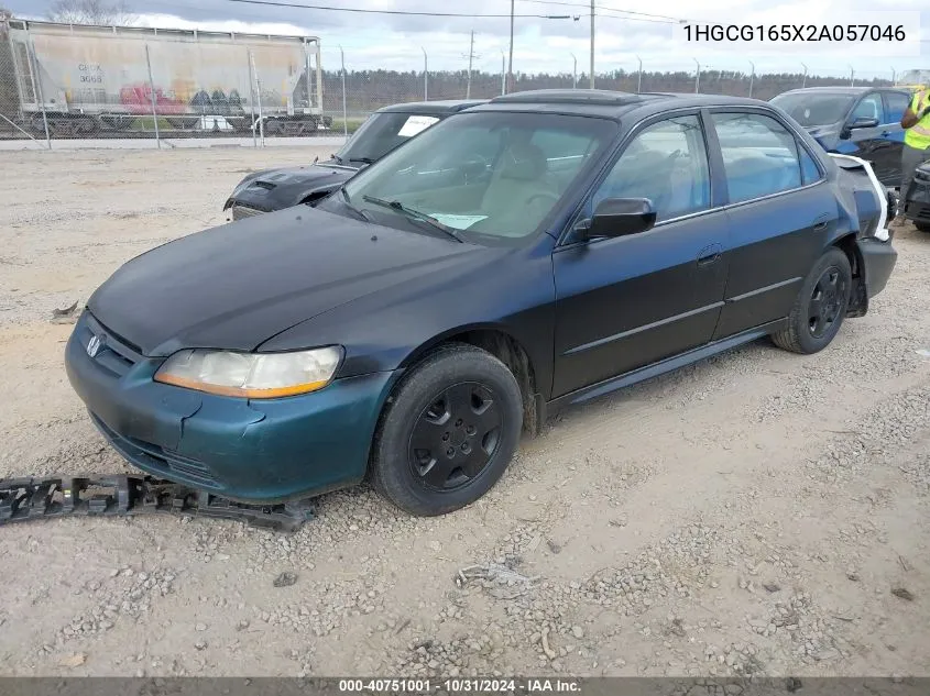 2002 Honda Accord 3.0 Ex VIN: 1HGCG165X2A057046 Lot: 40751001