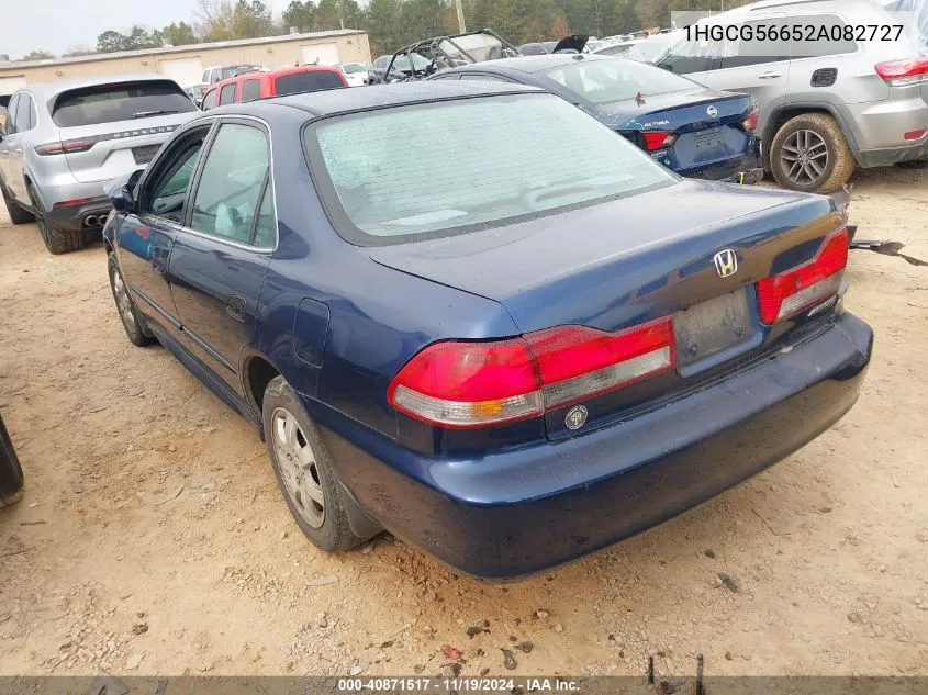 1HGCG56652A082727 2002 Honda Accord 2.3 Ex