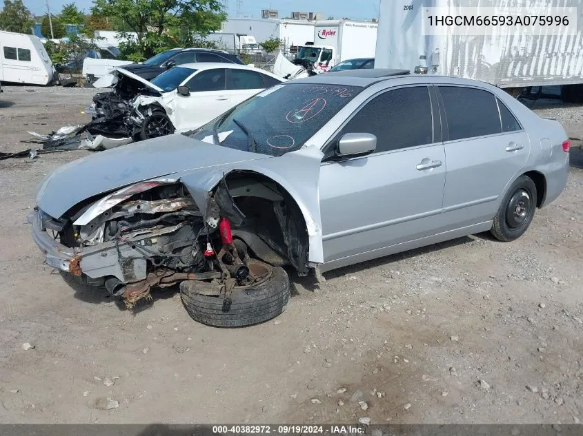 1HGCM66593A075996 2003 Honda Accord 3.0 Ex