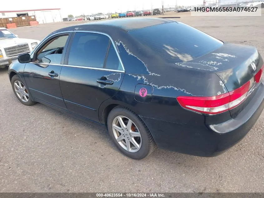 2003 Honda Accord 3.0 Ex VIN: 1HGCM66563A074627 Lot: 40623554