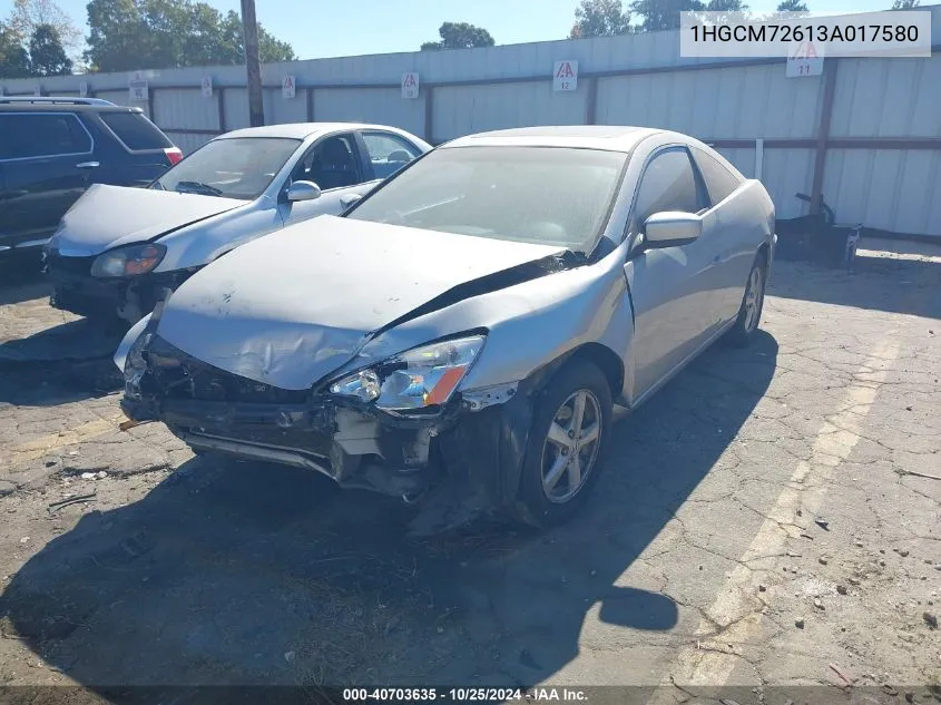 1HGCM72613A017580 2003 Honda Accord 2.4 Ex