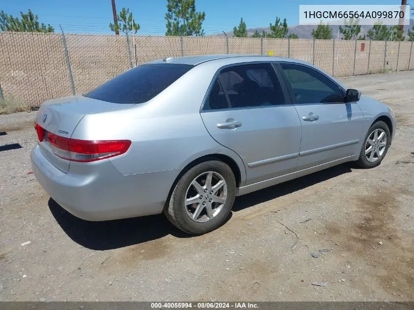 1HGCM66564A099870 2004 Honda Accord Ex