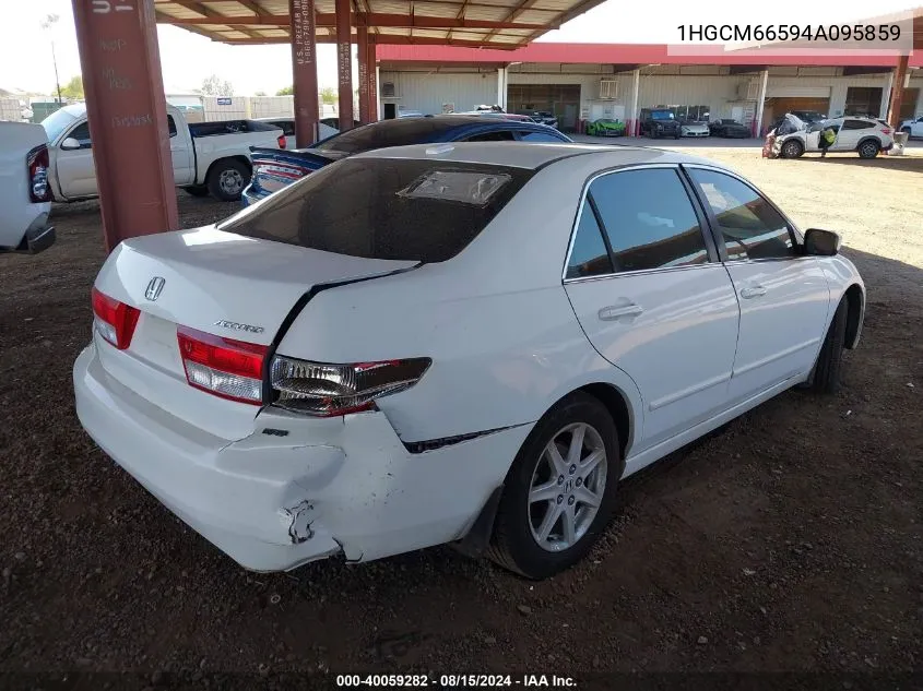 1HGCM66594A095859 2004 Honda Accord 3.0 Ex