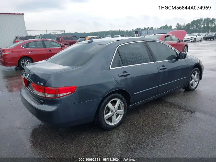 2004 Honda Accord 2.4 Ex VIN: 1HGCM56844A074969 Lot: 40092851