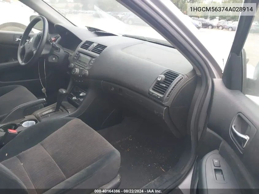 1HGCM56374A028914 2004 Honda Accord 2.4 Lx