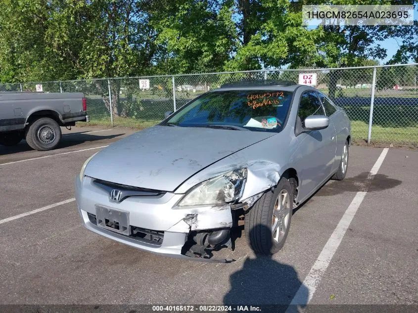 1HGCM82654A023695 2004 Honda Accord 3.0 Ex