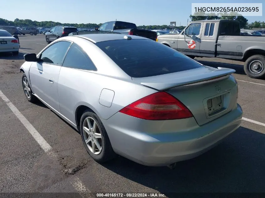 2004 Honda Accord 3.0 Ex VIN: 1HGCM82654A023695 Lot: 40165172