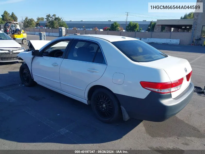 1HGCM66544A044589 2004 Honda Accord 3.0 Ex