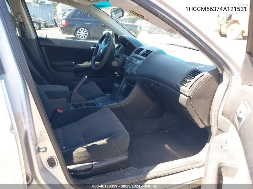 1HGCM56374A121531 2004 Honda Accord 2.4 Lx