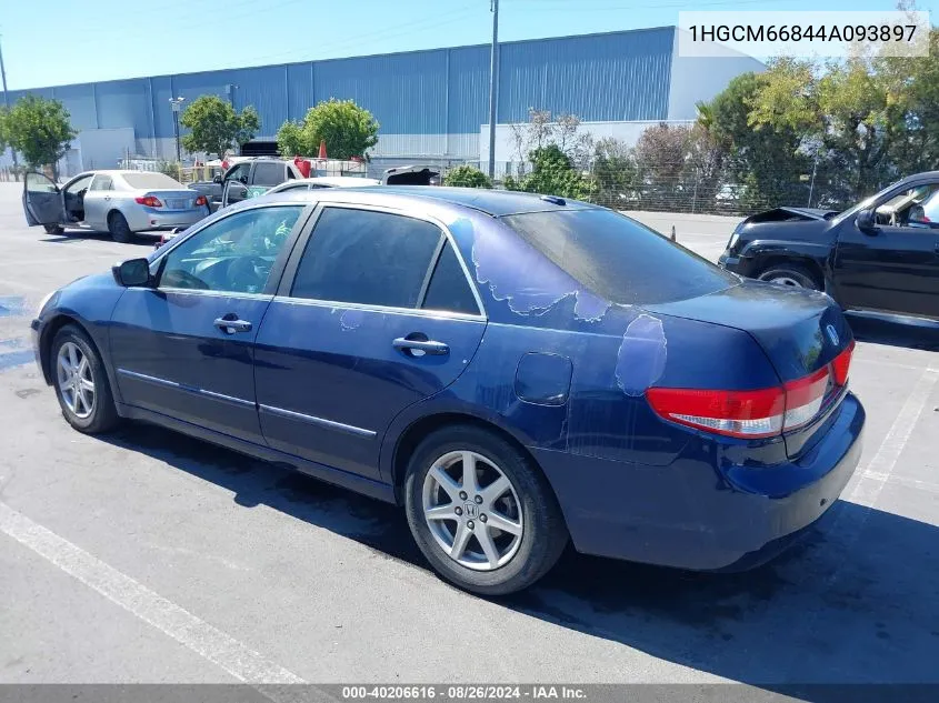 1HGCM66844A093897 2004 Honda Accord 3.0 Ex