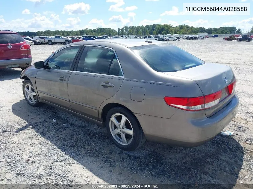 1HGCM56844A028588 2004 Honda Accord 2.4 Ex