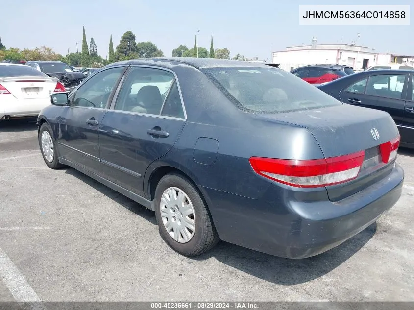 JHMCM56364C014858 2004 Honda Accord 2.4 Lx