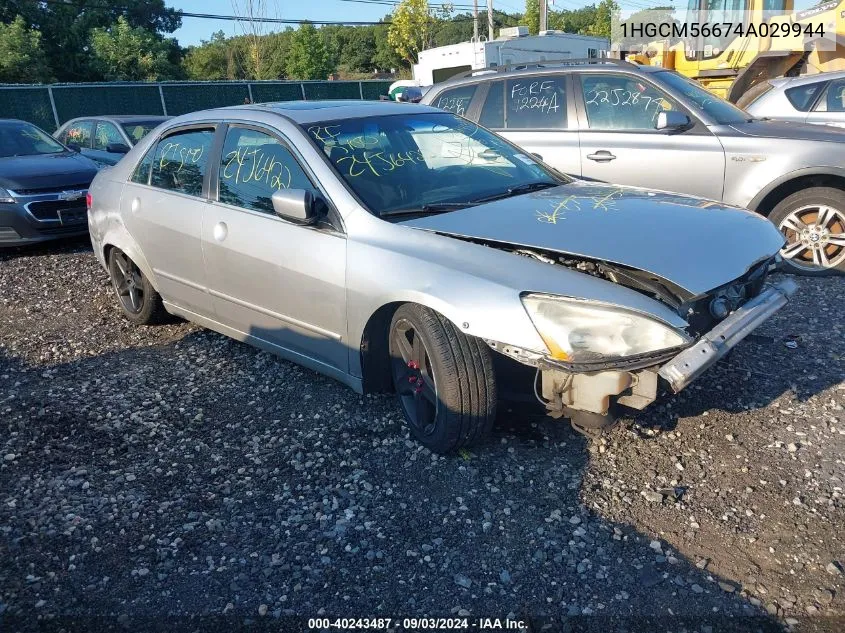 1HGCM56674A029944 2004 Honda Accord 2.4 Ex