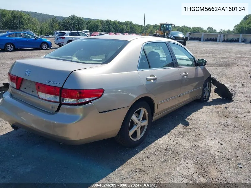 1HGCM56624A160134 2004 Honda Accord 2.4 Ex