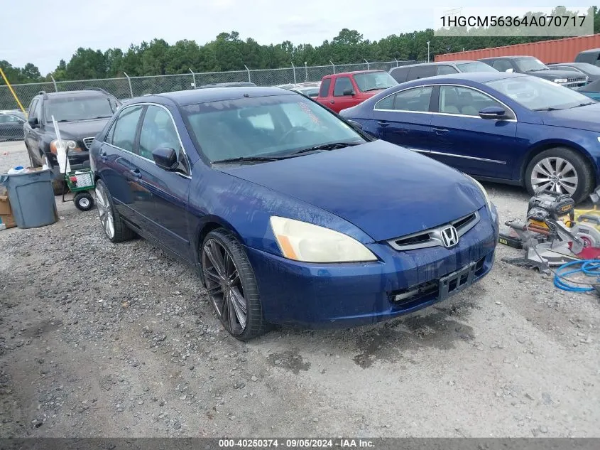 1HGCM56364A070717 2004 Honda Accord 2.4 Lx