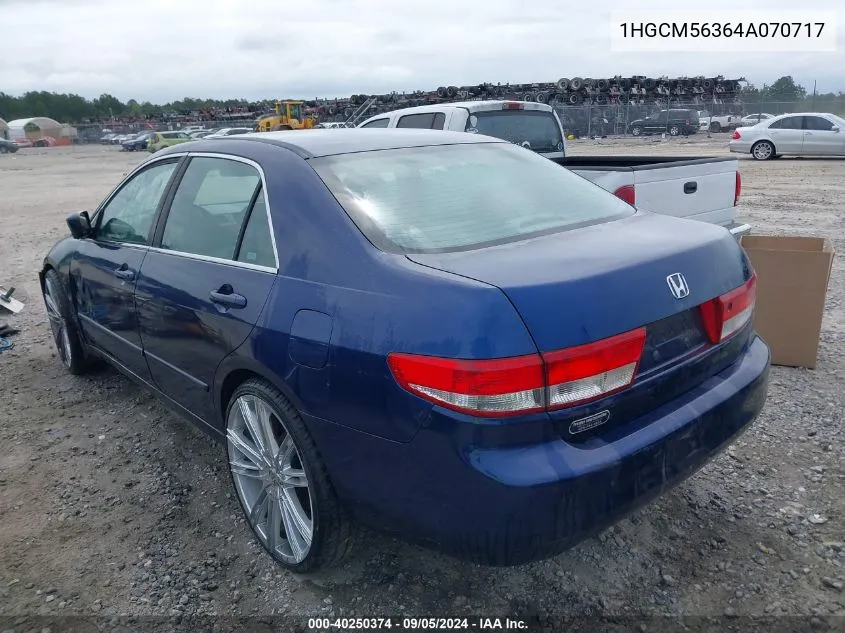 1HGCM56364A070717 2004 Honda Accord 2.4 Lx