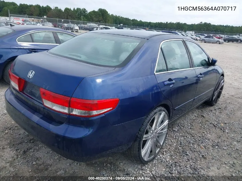 1HGCM56364A070717 2004 Honda Accord 2.4 Lx