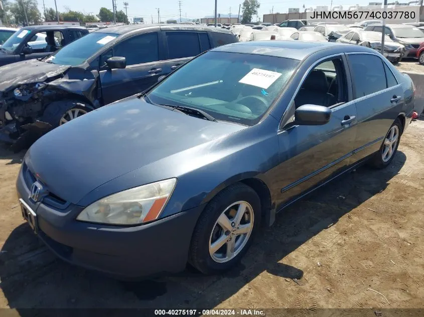 JHMCM56774C037780 2004 Honda Accord 2.4 Ex