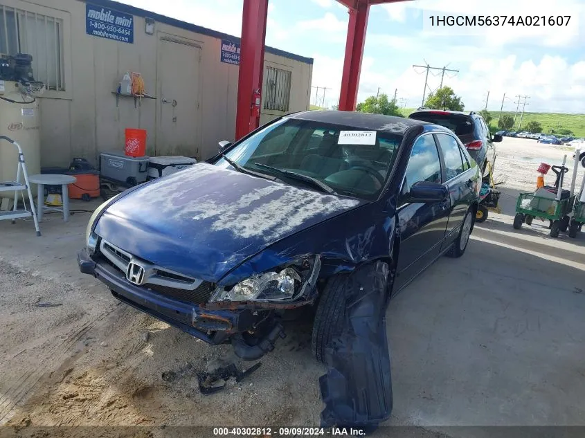 1HGCM56374A021607 2004 Honda Accord 2.4 Lx