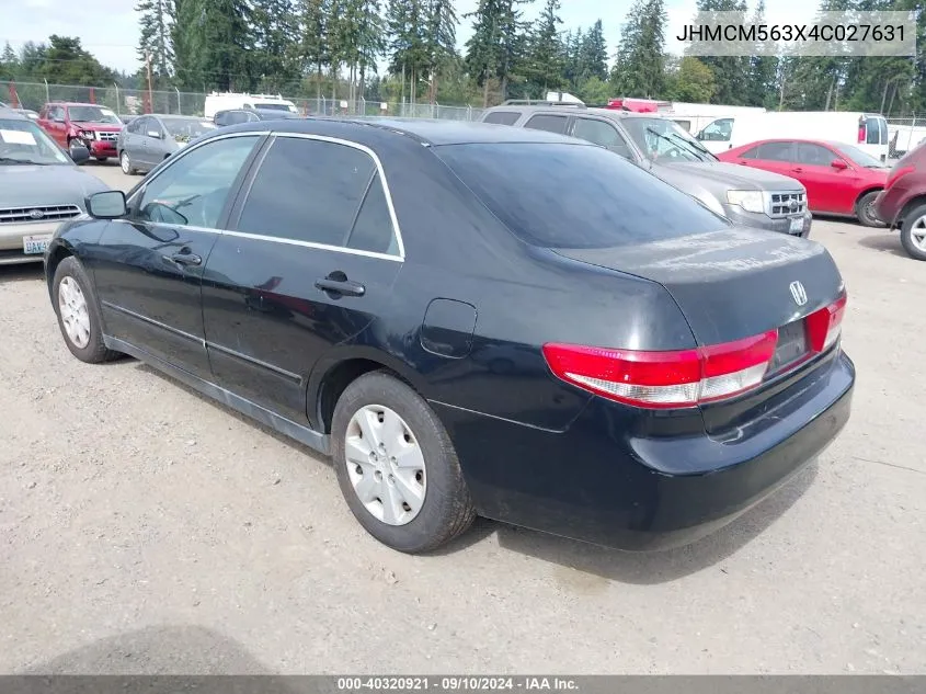 JHMCM563X4C027631 2004 Honda Accord 2.4 Lx