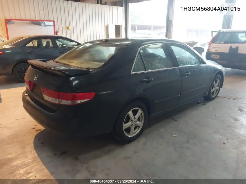 2004 Honda Accord 2.4 Ex VIN: 1HGCM56804A041015 Lot: 40454337