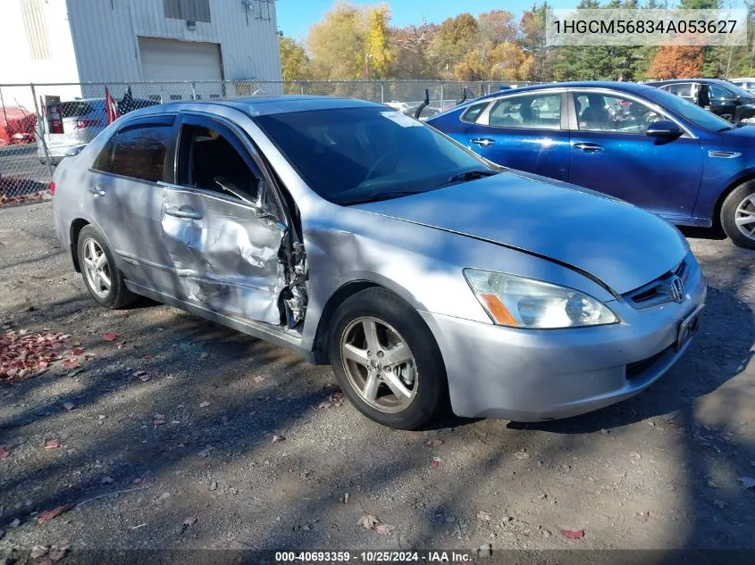 2004 Honda Accord 2.4 Ex VIN: 1HGCM56834A053627 Lot: 40693359